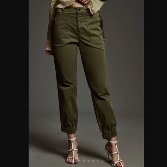 By Anthropologie Pants - EUC By Anthropologie The Richie Slim Joggers in Moss Sz 2
